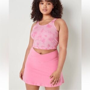 PINK Victoria's Secret Soft Pink High Waist Skort Size XL